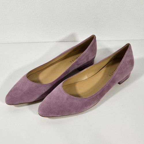 Talbots Shoes Leather Slip On Flat Women 10M Rose Pink Comfort Casual Ladies - Picture 1 of 16