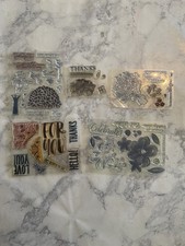 Lot Of 5 Stampin Up Paper Pumpkin Stamp Sets