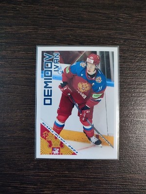 2024 ICE Ivan Demidov card 09/50 Team Russian (Montreal Canadiens) #ID-RUS OLIMP