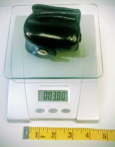 Bolsa de cargador de velocidad única de cuero negro Bianchi C2430 - Nuevo soporte de munición para cinturón - Imagen 7 de 7