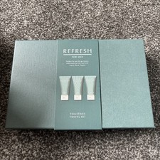 Refresh For Men Warm Black Pepper Toiletries Travel Gift Set - 3 x 50ml In Box