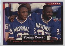 1993 Pro Set Power Combos Barry Sanders Emmitt Smith #1 HOF 0uf1