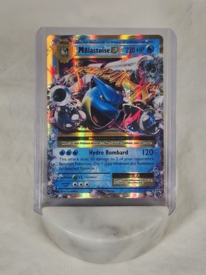 pokemon m mega-blastoise-ex 22 108 xy evolutions holo rare card Amazon.com: Pokemon - M/Mega-Blastoise-EX (22/108) - XY Evolutions main image 0