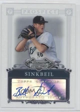 2006 Bowman Sterling Prospects Brett Sinkbeil #BSP-BSI sq1
