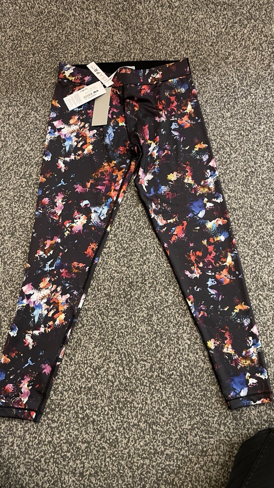 USA Pro Girls Sports Leggings Age 13 – Colour Burst (BNWT)