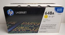 OEM HP 648A Yellow Original LaserJet Toner Cartridge CE262A for CP4025 CP4525