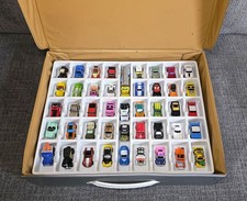 Lot Of 44 Vintage Micro Machines With Micro Vehicles Collector Case