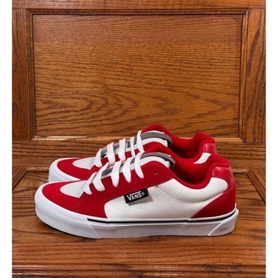 Vans Men\'s Chukka Push Red True White Canvas Suede shoes Size 11.5 NIB Vans | Shoes | Vans Mens Chukka Push Red True White Canvas  main image 2