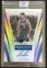 2023 Panini Immaculate Jubilee Signatures Gold Luka Doncic Auto /10