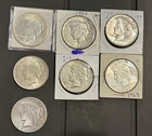 High Grade Peace Dollar Lot – 1926 BU Look, 1924, 1923, 1922 – 90% Silver