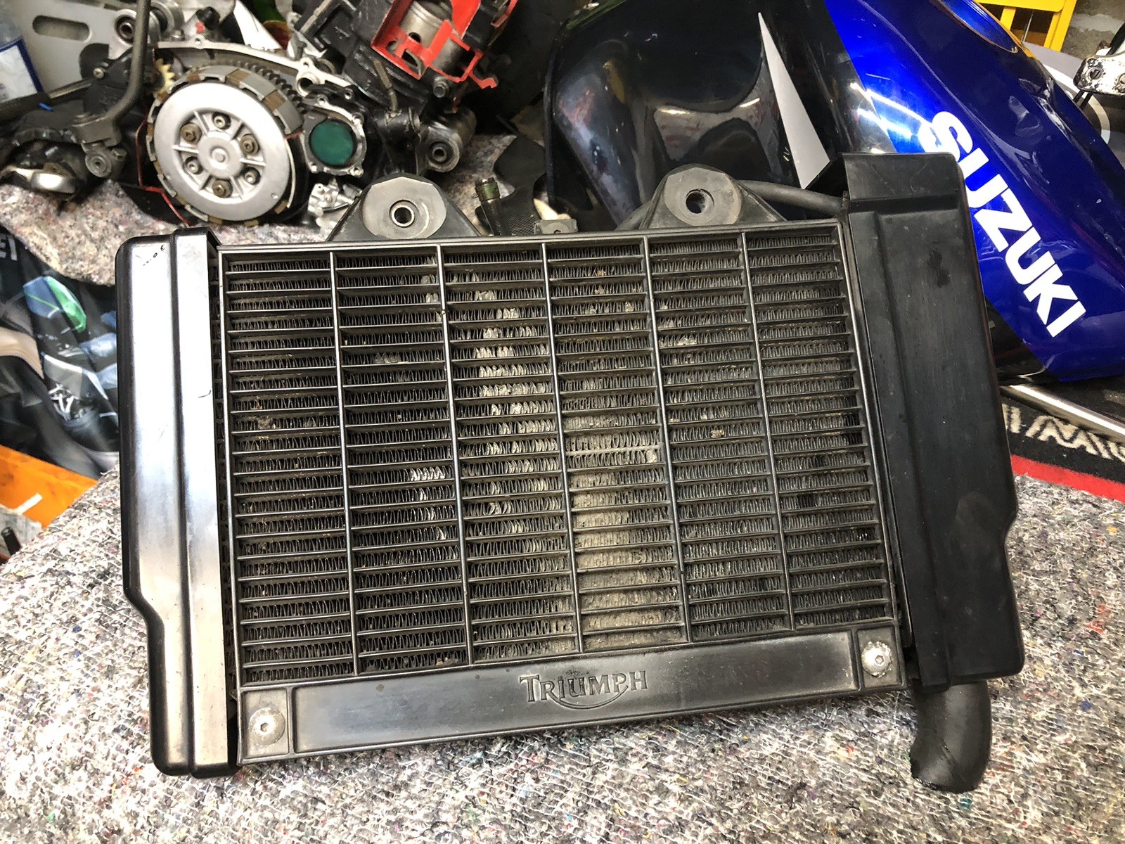 Triumph Speed Triple 900 MK1 Radiator With Trims And Fan 