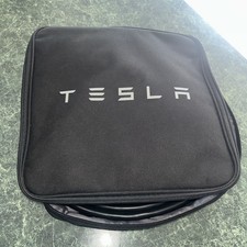 Genuine Tesla Model 3 Y EV Charging Cable 3 PIN UK Home Charger + Bag