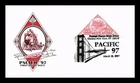DR JIM STAMPS US COVER PACIFIC 97 STAGECOACH FIRST DAY ISSUE ARTMASTER