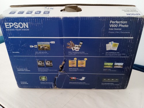 Epson Perfection V600 Document Photo Scanner w/Cables - Zdjęcie 15 z 20
