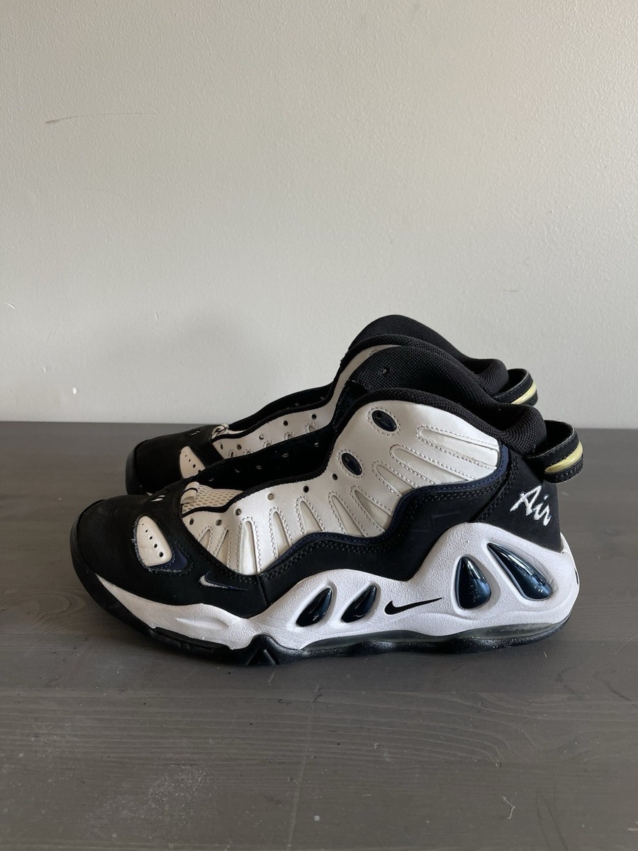 Nike Air Max Uptempo Mens sz 11 White 97 Pippens College Navy | eBay