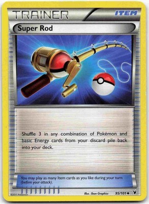 Super Rod Uncommon Noble Victories NVI Item Normal 95/101 2011 LP