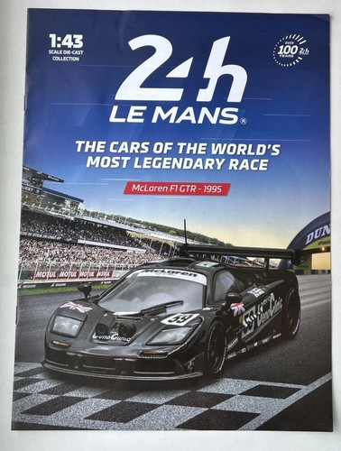 1:43 IXO McLaren F1 GTR Le Mans 24 horas 1995 Lehto/Dalmas/Sekiya en caja con libro - Imagen 22 de 24