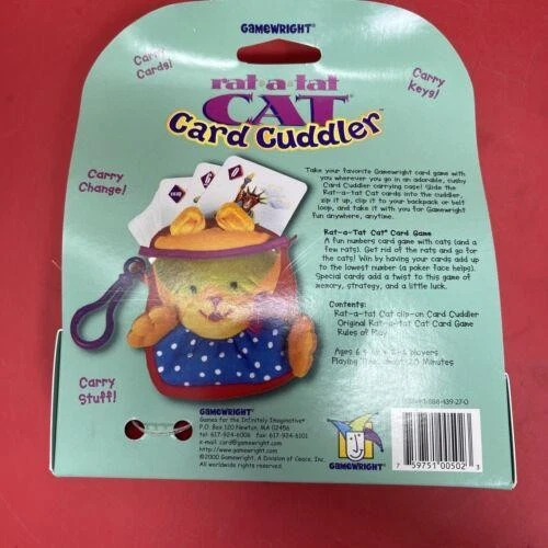 Rat-a-Tat Cat A Fun Numbers Card Game With Cats With Carry Case  - Image 4 of 4