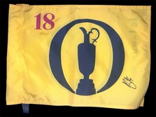 154th Open Championship Royal Birkdale Flag Hand Signed By winner Ryan Fox COA