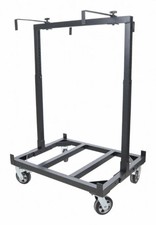 ProX X-STGX6 Portable Rolling Dolly for Stage Platforms, Supports 6-8 Units