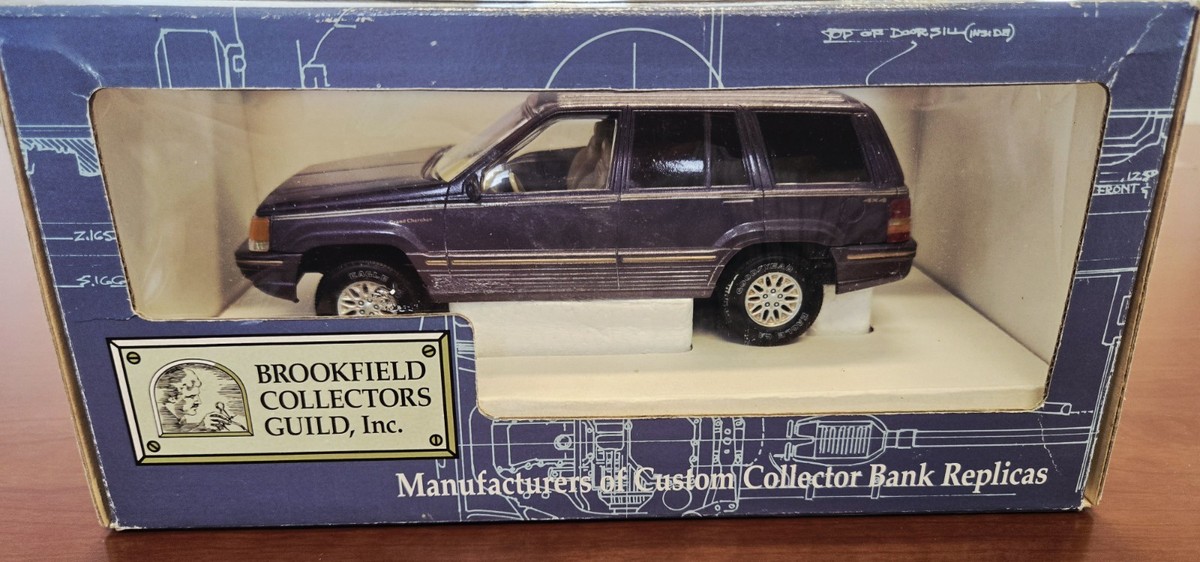 RARE Wildberry Metallic 1993 Jeep Grand Cherokee 1/24 scale