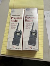 RadioShack 14-Channel Radios Model 21-1811 New in Box Water-Resistant