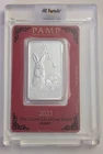 (SEALED) 2023 PAMP THE LUNAR CALENDAR SERIES RABBIT 1 OZ SILVER BAR SKU C013852