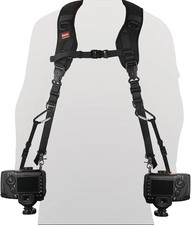 Camera Strap Double Shoulder Camera Strap Harness Quick Release Adjustable Dual