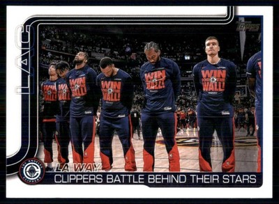 2025-26 Topps #292 LA Way: Clippers Battle Behind Their Stars Clippers 53571