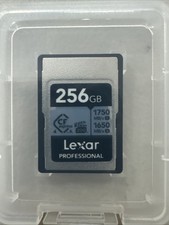 Lexar Professional Silver 256GB CFexpress Type A 4.0 Memory Card 1750MB/s New 