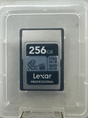Lexar Professional Silver 256GB CFexpress Type A 4.0 Memory Card 1750MB/s (New)