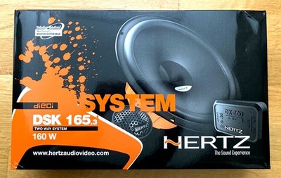 Hertz DSK 165.3 2-Wg. Auto-LS. + Neoprenmatte + Edelst.-Schr. + Distanzringe