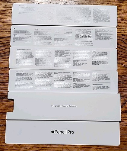 100% ORIGINAL Apple Pencil Pro White MX2D3AM/A - A2538 - EXCELLENT - Afbeelding 4 van 6