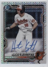 2021 Bowman Chrome Mega Box Chrome Mojo Auto Heston Kjerstad #BCMA-HK