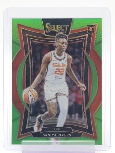 Saniya Rivers 2025 Panini Prizm Saniya Rivers Green