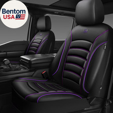 3D Foam PU Leather Car Seat Covers, Universal Seat Covers Front 2 for Trucks SUV