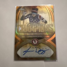 2026 Topps Chrome Winter Olympics Jessie Diggins Champions Auto OC-JD Orange /25