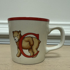 Tiffany  Co Alphabet Bears Childs Mug Cup Ceramic ABC  s 1994 Japan Vintage