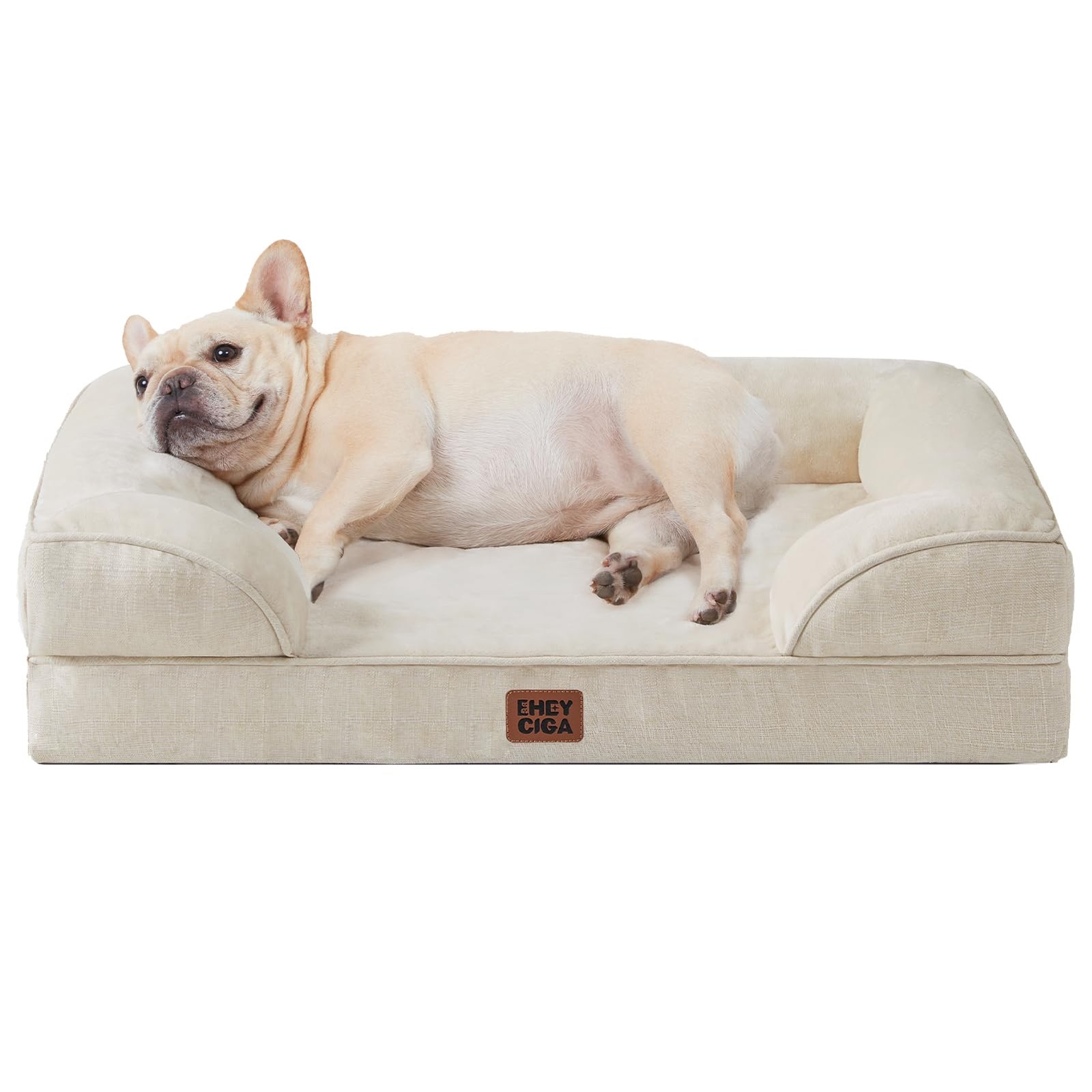 EHEYCIGA Orthopedic Dog Bed for Small Dogs, Waterproof Memor