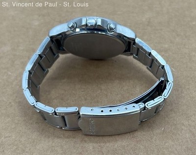 Seiko Chronograph 7T92-0BA0 36mm Quartz Date Round Tachymeter