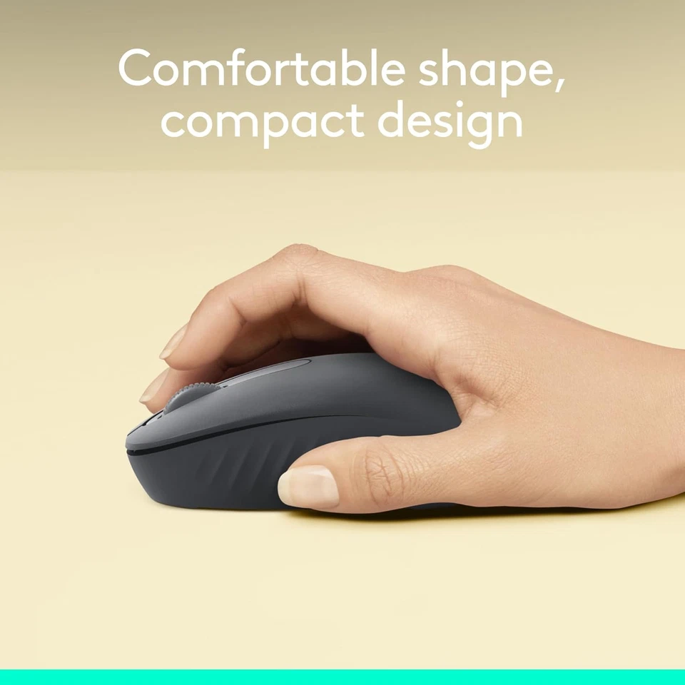Logitech M196 Bluetooth Wireless Mouse, Compact and Portable Mouse for Laptops, - Image 3 of 4