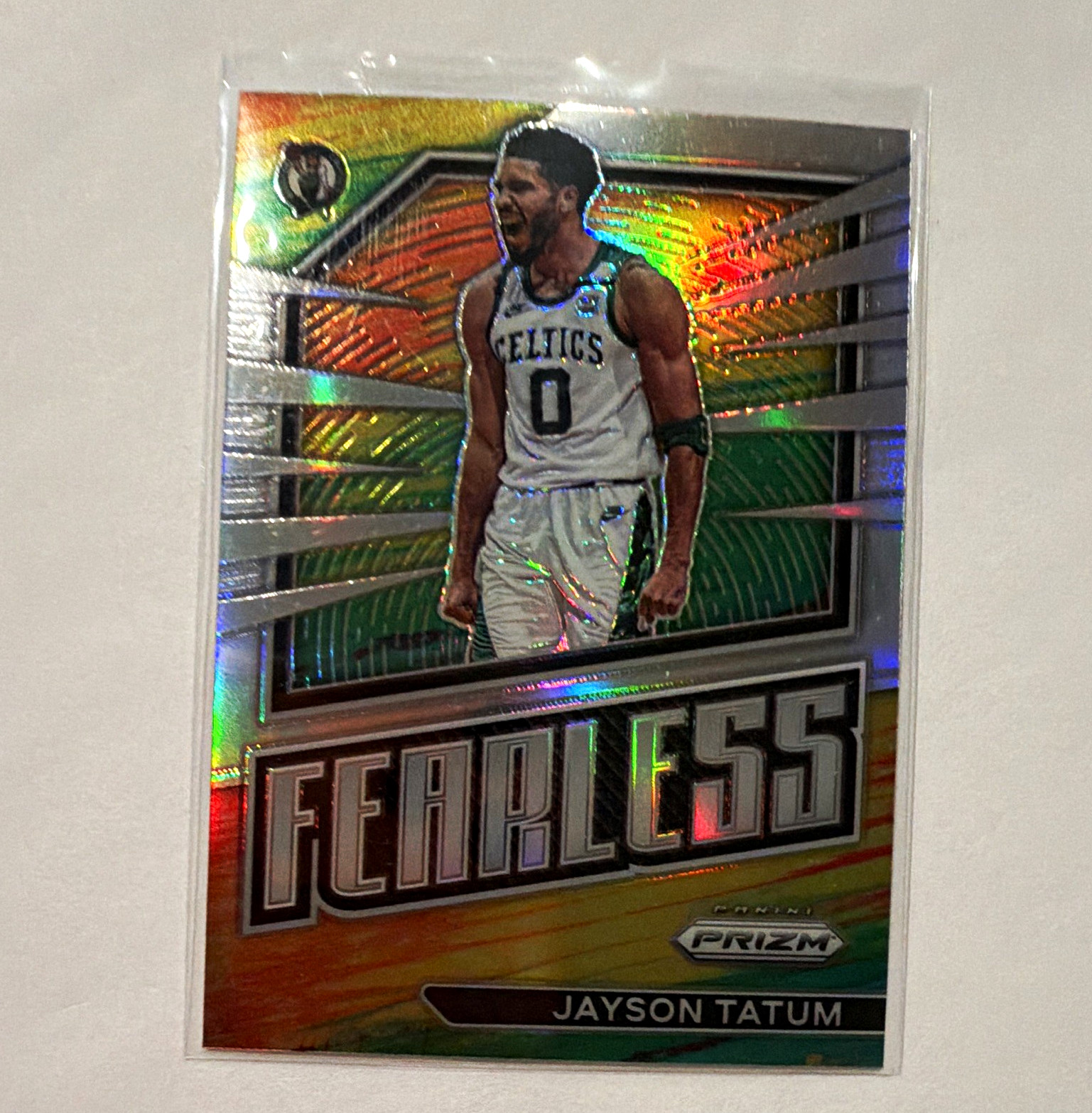 Panini Prizm 2022-23 Fearless Silver Prizm Jayson Tatum #11 Celtics
