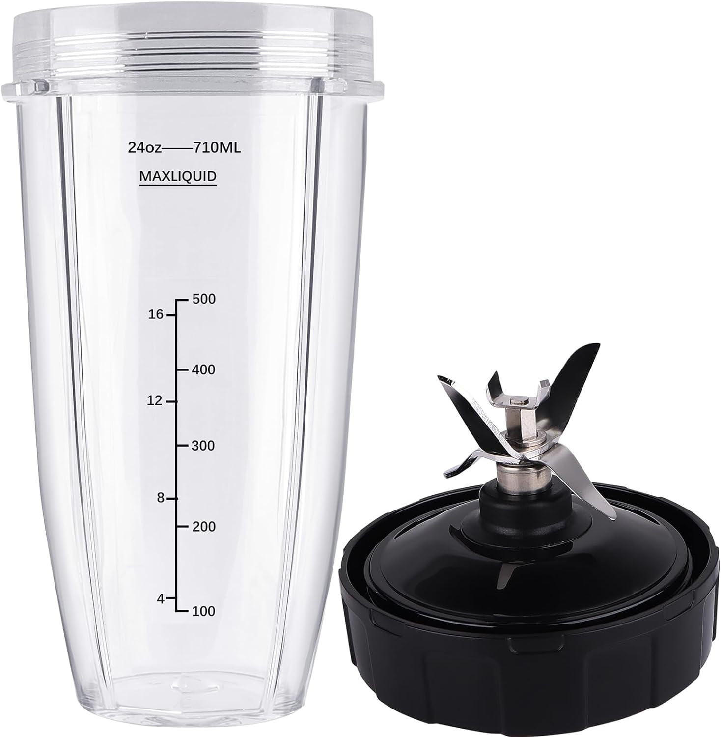 Blender Replacement Parts for Ninja, 24oz Cup with Extractor