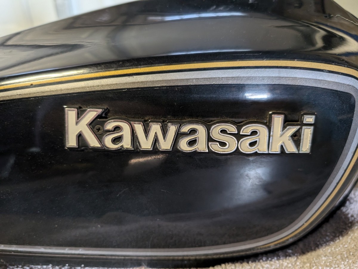 Rare - Kawasaki KZ650SR Gas Fuel tank KZ 650 SR Back with Gold