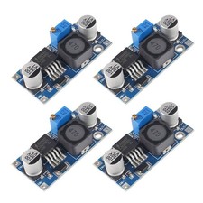 4Pack LM2596 DC-DC Buck Converter, Adjustable Step Down Voltage Regulator 3-4...