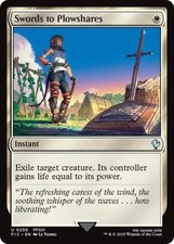 Swords to Plowshares - Near Mint MTG Commander: FINAL FANTASY