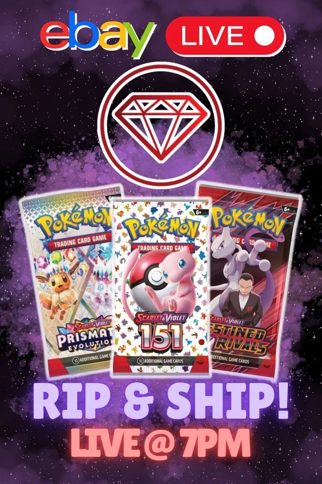 Pokemon Rip & Ship!! English & Japanese! £1 Starts!!