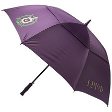 Omega Psi Phi Large Classic Umbrella Purple - 27"