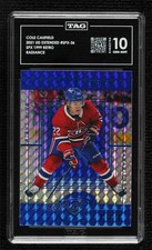 2021 Extended Series SPx 1999-2000 Retro Radiance /100 Cole Caufield TAG 10 m7l
