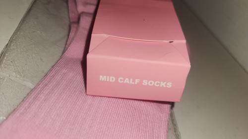Jeffree Star Socks Womens Pink Mid Calf One Size - Picture 10 of 12